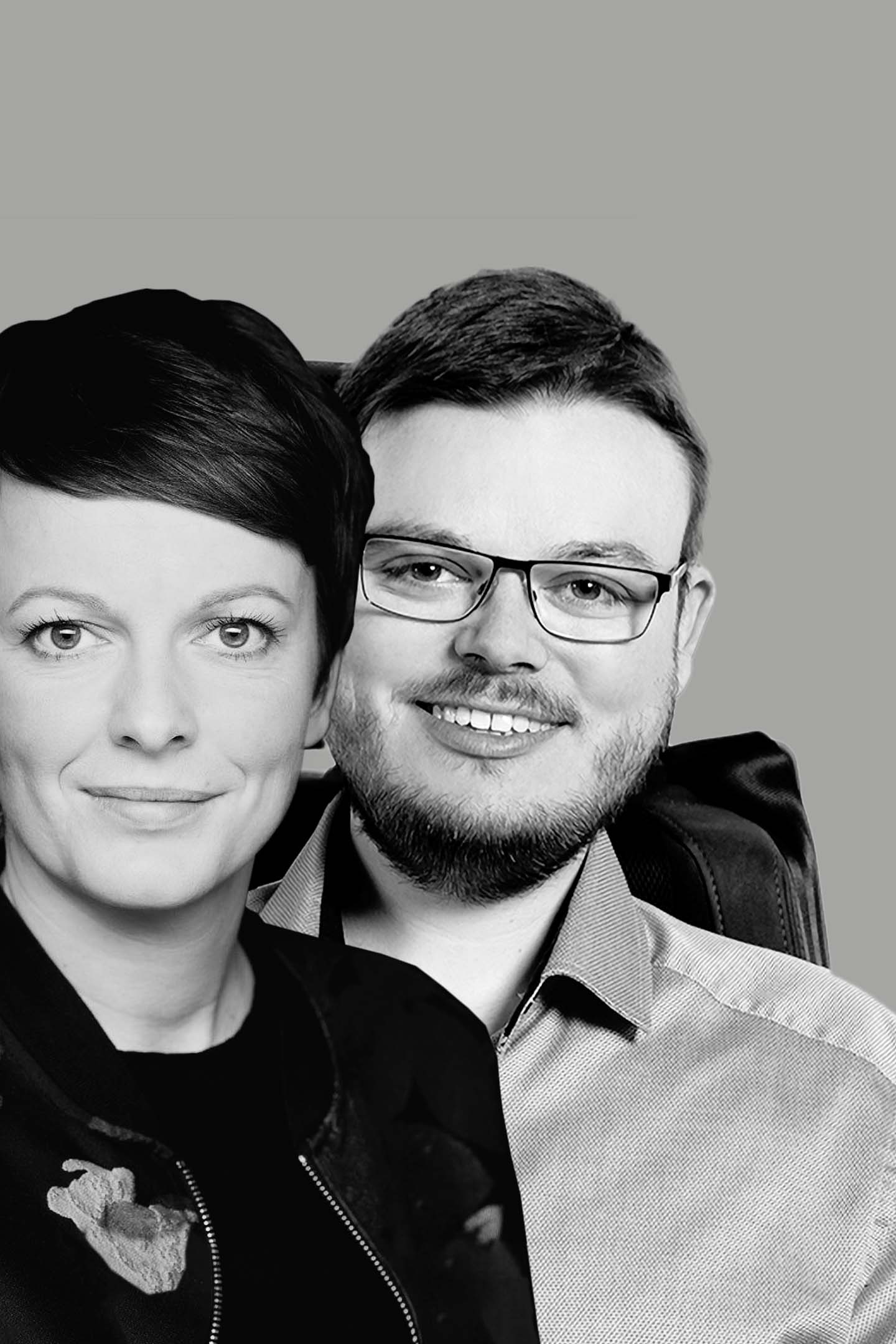 Marie Boden von Beiersdorf und Constantin Grosch von den Sozialhelden im Gespräch