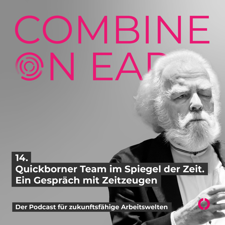 Grafik zum Podcast der combine Consulting GmbH mit Wieland Witt Gast der Folge 14