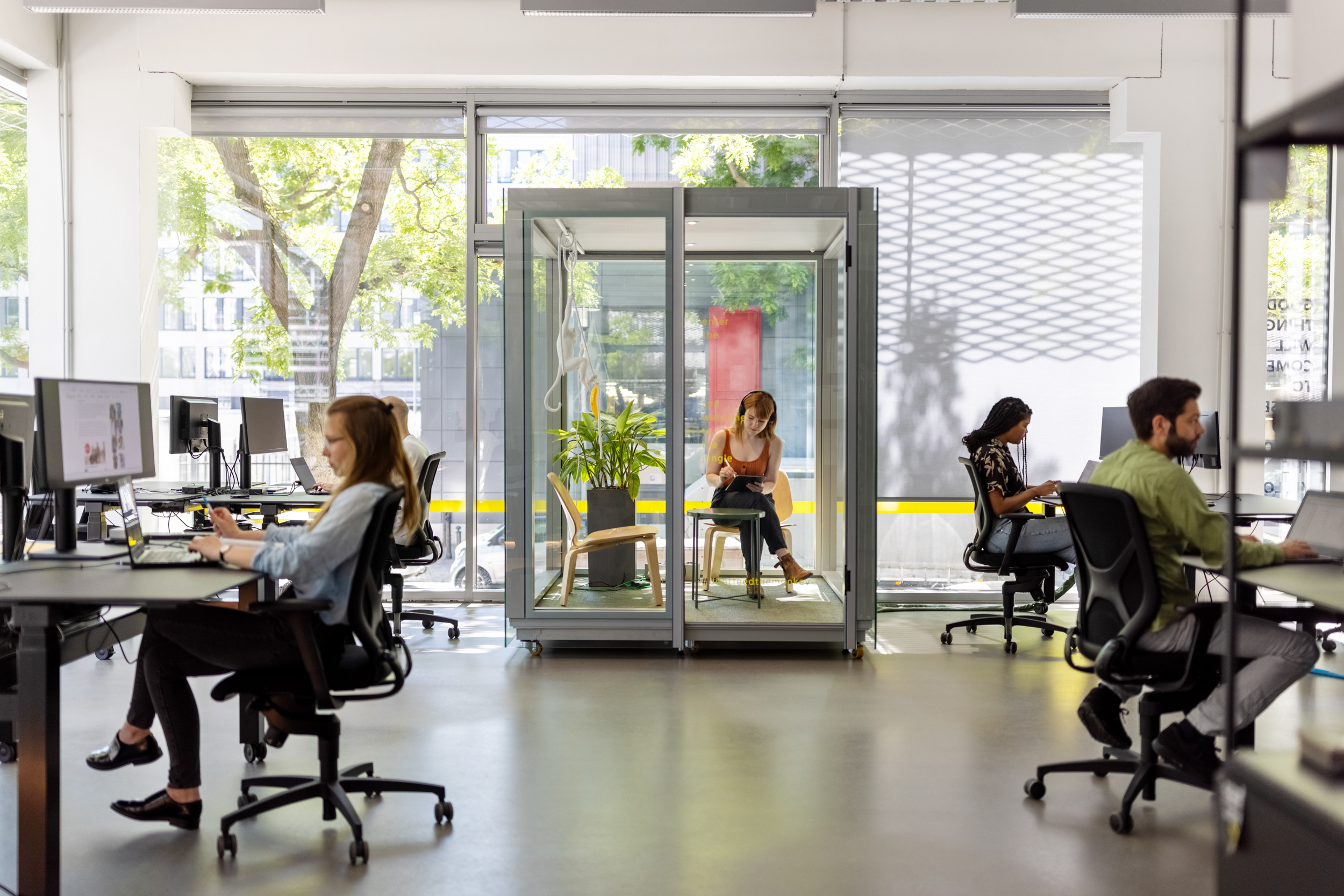 Hybrides Arbeiten Büro Berlin